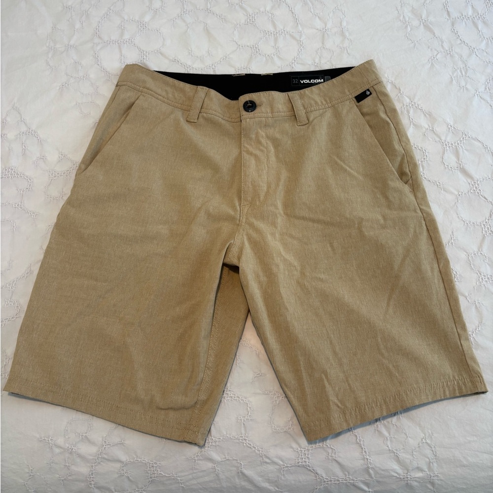 Volcom Men's Beige Athleisure Shorts